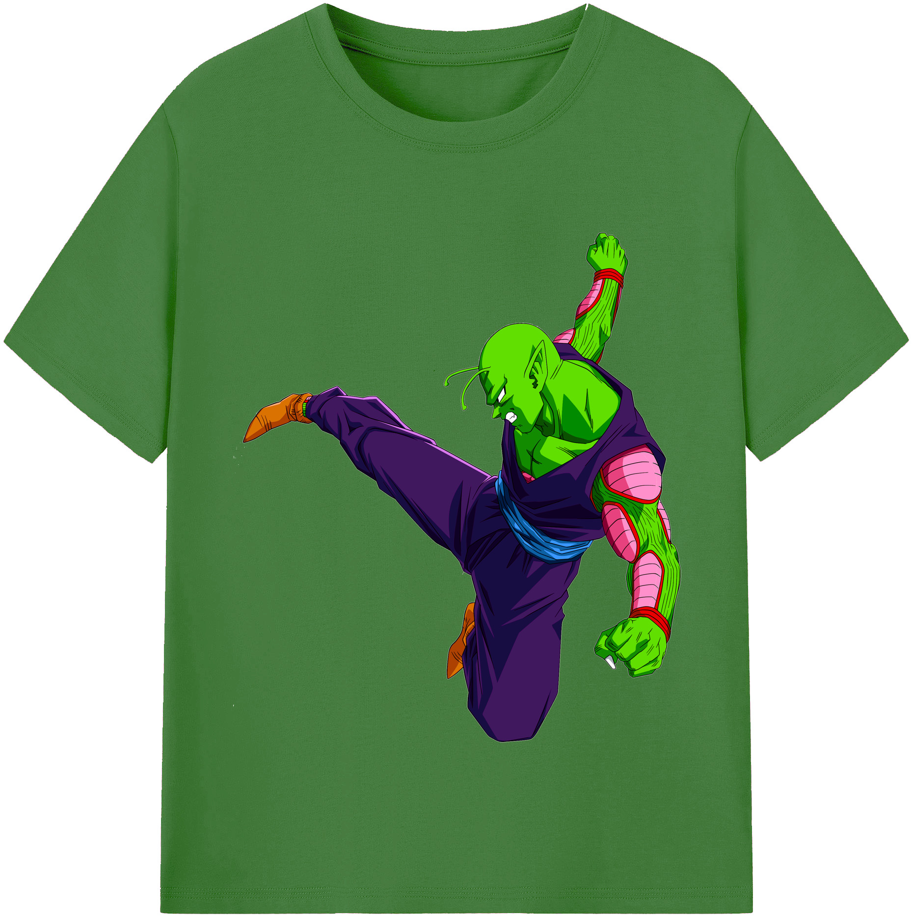 （画像用） ドラゴンボール ピッコロ DRAGON BALL Piccolo レディースカジュアルプリントTシャツ（綿100％）
